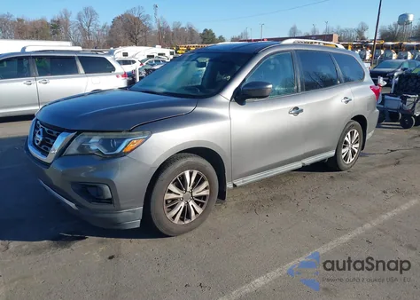 2017 Nissan Pathfinder S from USA, damaged, VIN 5N1DR2MN7HC676749